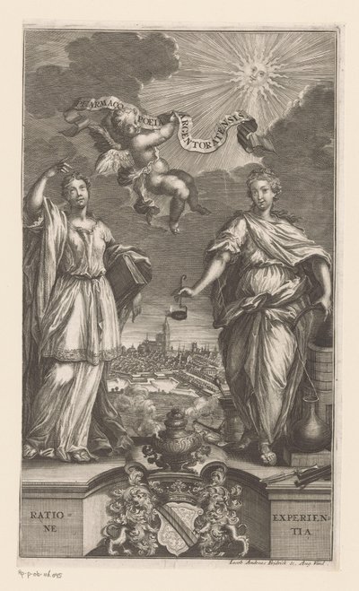 Allegoria della medicina a Strasburgo da Jacob Andreas Fridrich (I)