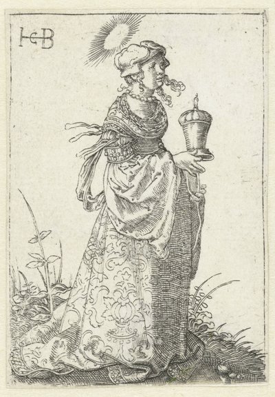 Maria Maddalena con vaso di unguento da Jacob Binck