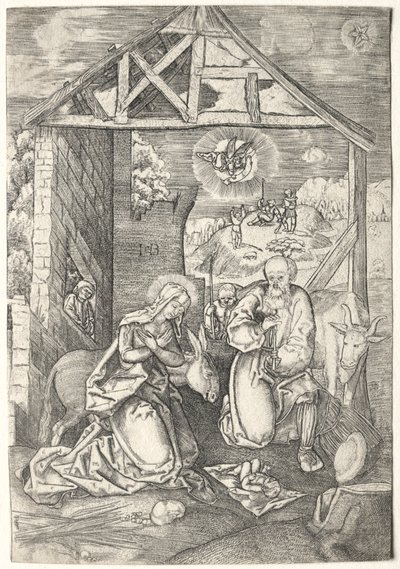 La natività da Jacob Binck