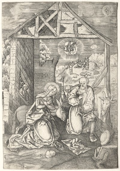 La natività da Jacob Binck