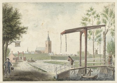 Vista su Naarden da Jacob Bolten