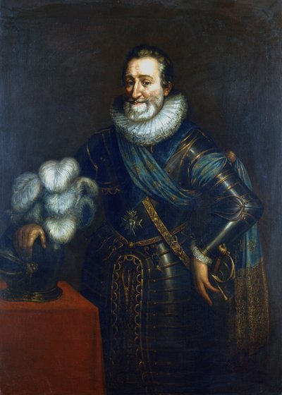 Enrico IV, primo re Borbone di Francia, c. 1589-1610 da Jacob Bunel