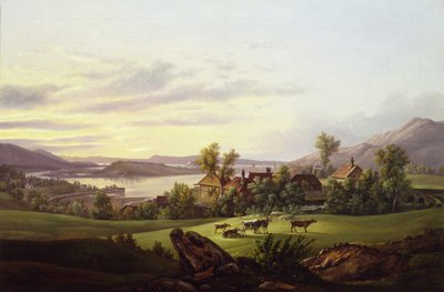 Vista su Bergen da Haukeland da Jacob Calmeyer