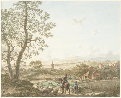 Primavera, mattina e terra (serie: Le quattro stagioni, i momenti del giorno e gli elementi) da Jacob  Cats