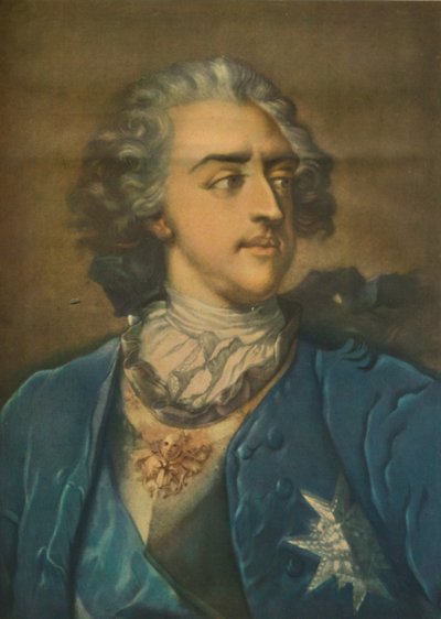 Luigi XV, Re di Francia da Jacob Christoph Le Blon