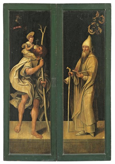 San Cristoforo che porta il bambino Cristo e Sant