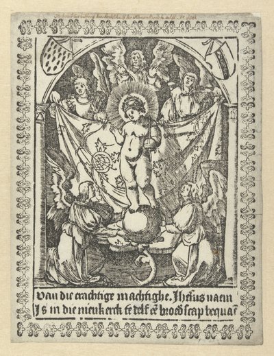 Santino per la confraternita di Gesù da Jacob Cornelisz van Oostsanen (school of)