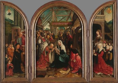 Adorazione dei Magi da Jacob Cornelisz van Oostsanen