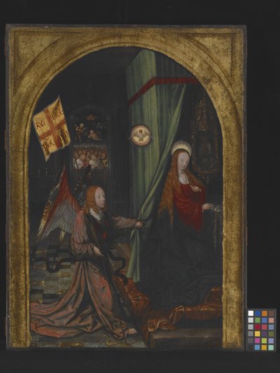 Annunciazione da Jacob Cornelisz van Oostsanen