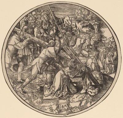 Cristo che Porta la Croce da Jacob Cornelisz van Oostsanen