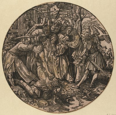 Il bacio di Giuda da Jacob Cornelisz van Oostsanen