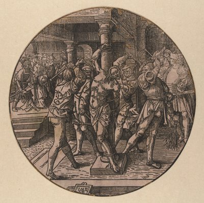 Flagellazione di Cristo da Jacob Cornelisz van Oostsanen