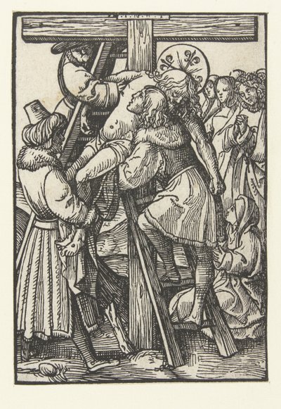 Deposizione dalla croce da Jacob Cornelisz van Oostsanen