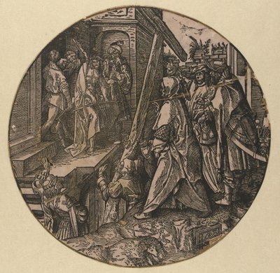 Pilato mostra Cristo al popolo (Ecce Homo) da Jacob Cornelisz van Oostsanen