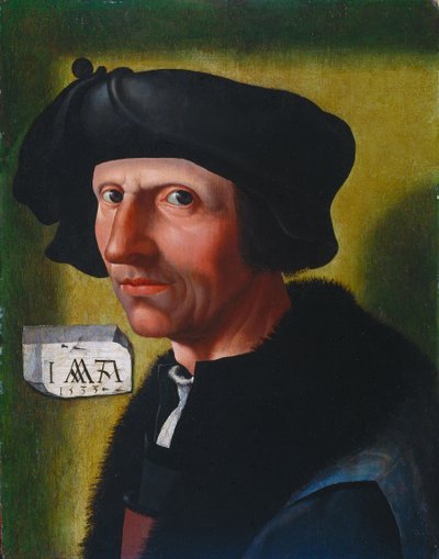 Autoritratto da Jacob Cornelisz van Oostsanen
