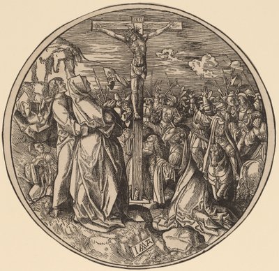 La Crocifissione da Jacob Cornelisz van Oostsanen