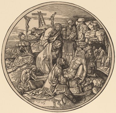 Il Compianto e la Sepoltura da Jacob Cornelisz van Oostsanen