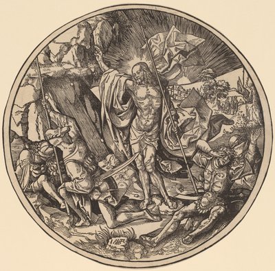 La Resurrezione e le Sante Donne in cammino verso il Sepolcro di Cristo da Jacob Cornelisz van Oostsanen