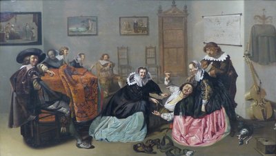 Francese: Scène galante Scena di bordello da Jacob Duck