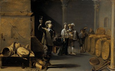 Gli intenditori di vino da Jacob Duck