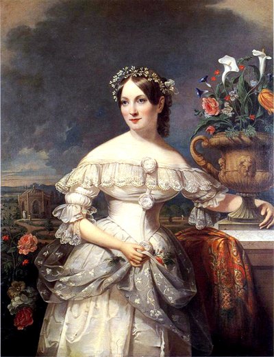 La sposa, Serena Mayer Franklin da Jacob Eichholtz