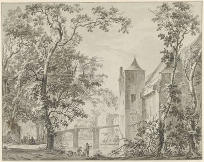 Il castello de Haar vicino a Utrecht da Jacob Elias van Varelen