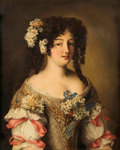 Jacob Ferdinand Voet - Diane-Gabrielle Damas de Thianges, erroneamente identificata con Hortense Mancini da Jacob Ferdinand Voet