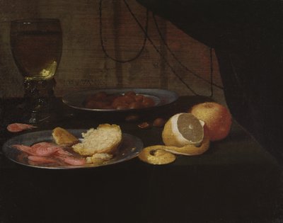 Natura morta con limone da Jacob  Foppens van Es