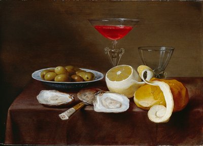 Natura morta con ostriche da Jacob  Foppens van Es
