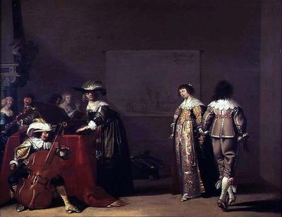 Una festa musicale da Jacob Fransz van der Merck