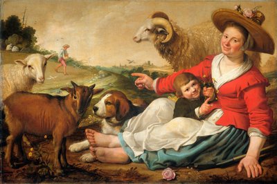 La pastorella da Jacob Gerritsz Cuyp