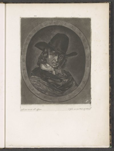 Ritratto di Adriaen van Ostade da Jacob Gole