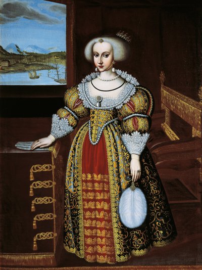 Ritratto di Cristina di Svezia da Jacob Heinrich Elbfas