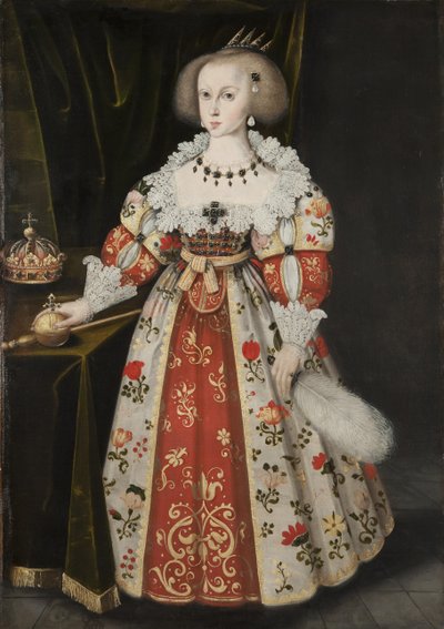 Regina Cristina da bambina da Jacob Heinrich Elbfas