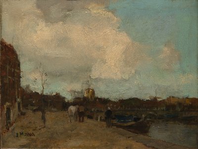 Lato del canale da Jacob Henricus Maris