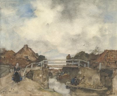 Canale Olandese, Rijswijk da Jacob Henricus Maris