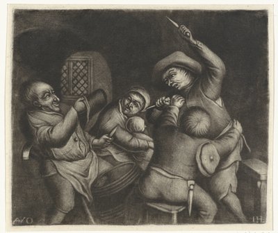 Uomini che combattono da Jacob Hoolaart
