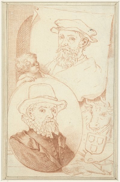 Dirk e Wouter Crabeth da Jacob Houbraken