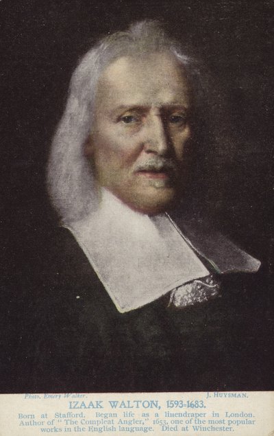 Izaak Walton (1593-1683), scrittore inglese da Jacob Huysmans