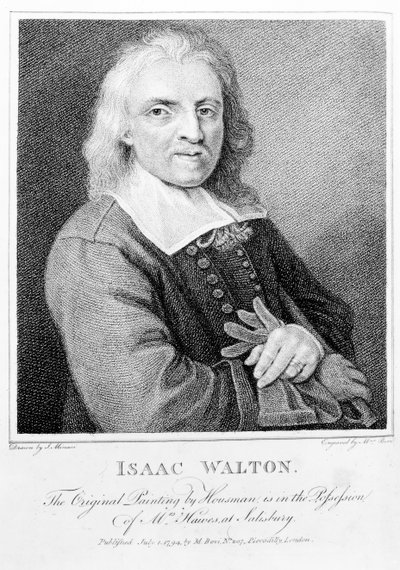 Ritratto di Isaac Walton (1593-1683) inciso da Marino Bovi (1758-1805) 1794 da Jacob Huysmans