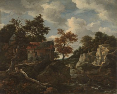 Paesaggio roccioso da Jacob van Ruisdael