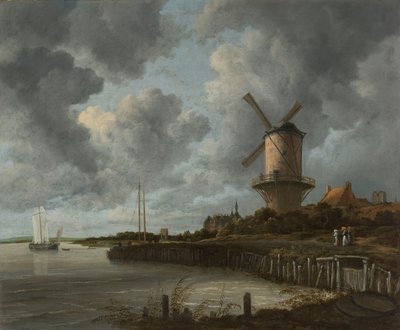 Il Mulino a Vento a Wijk bij Duurstede da Jacob van Ruisdael