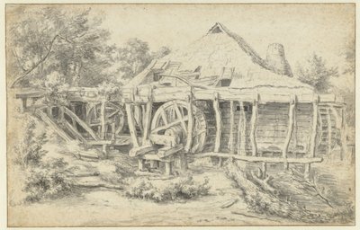 Vista di un mulino ad acqua da Jacob van Ruisdael