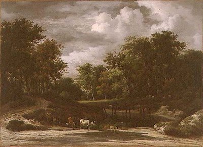 Paesaggio boschivo da Jacob van Ruisdael