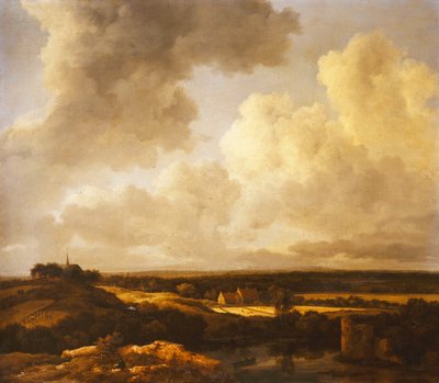 Un ampio paesaggio estivo, 1665-70 da Jacob van Ruisdael