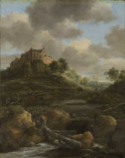 Castello di Bentheim da Jacob van Ruisdael
