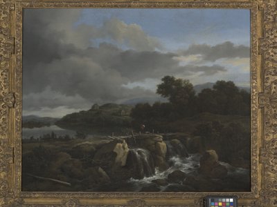 Paesaggio con cascata da Jacob van Ruisdael