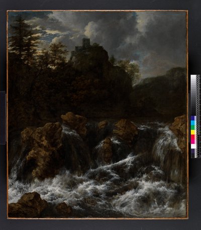 Paesaggio con cascata da Jacob van Ruisdael