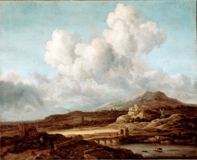 Il raggio di sole da Jacob van Ruisdael