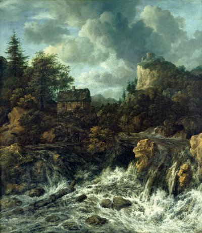 La cascata da Jacob van Ruisdael